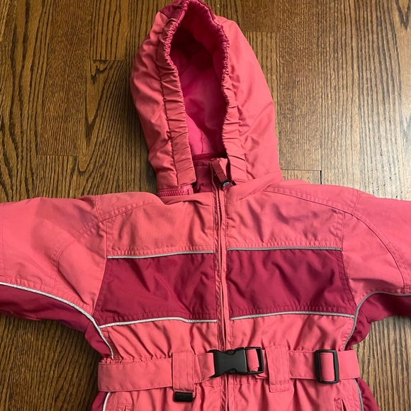 Children’s Place Girls Snowsuit 24m 2T Pink Thermolite Plus Insulated - Picture 2 of 5